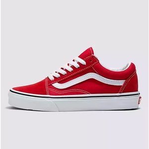 Red Old School Vans